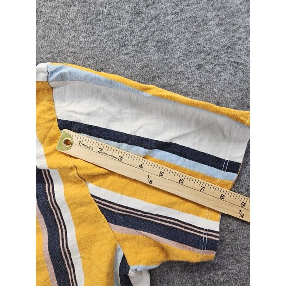 Guess Originals Vertical Striped T Shirt Mens XL Guess Los Angeles - Picture 7 of 8